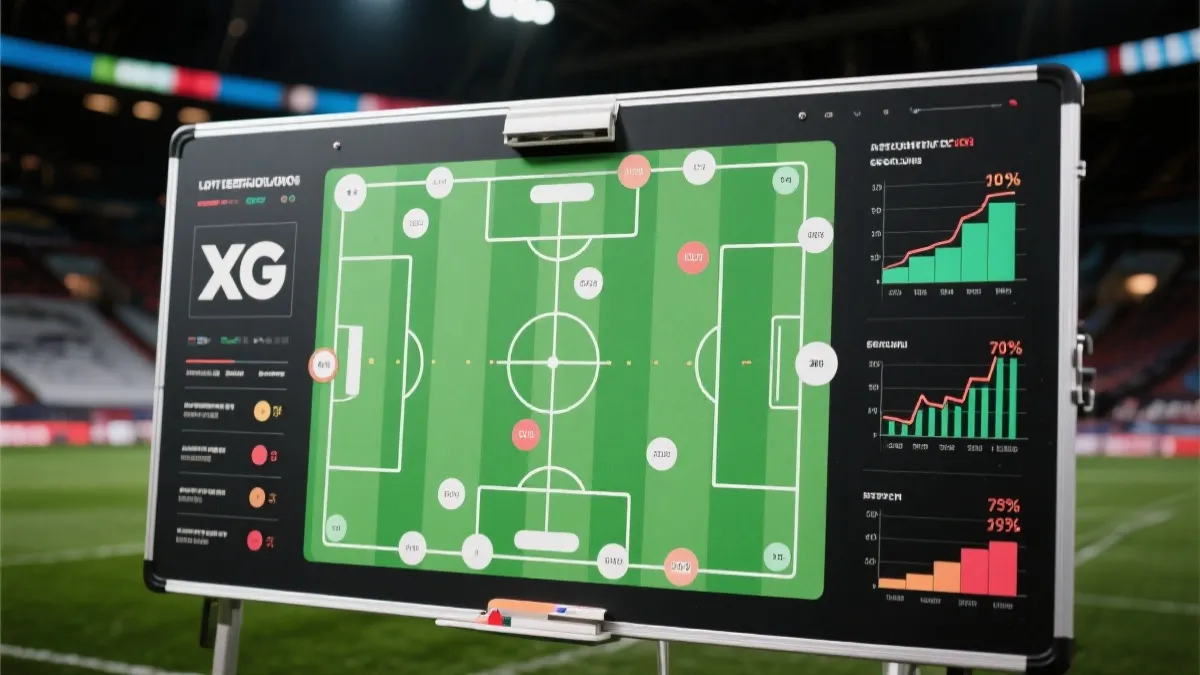 足球xG与比分热力图可视化占位图